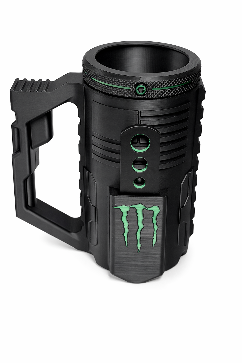 16 0z Tactical Monster 3d koozie customize where it says Yote Reapers