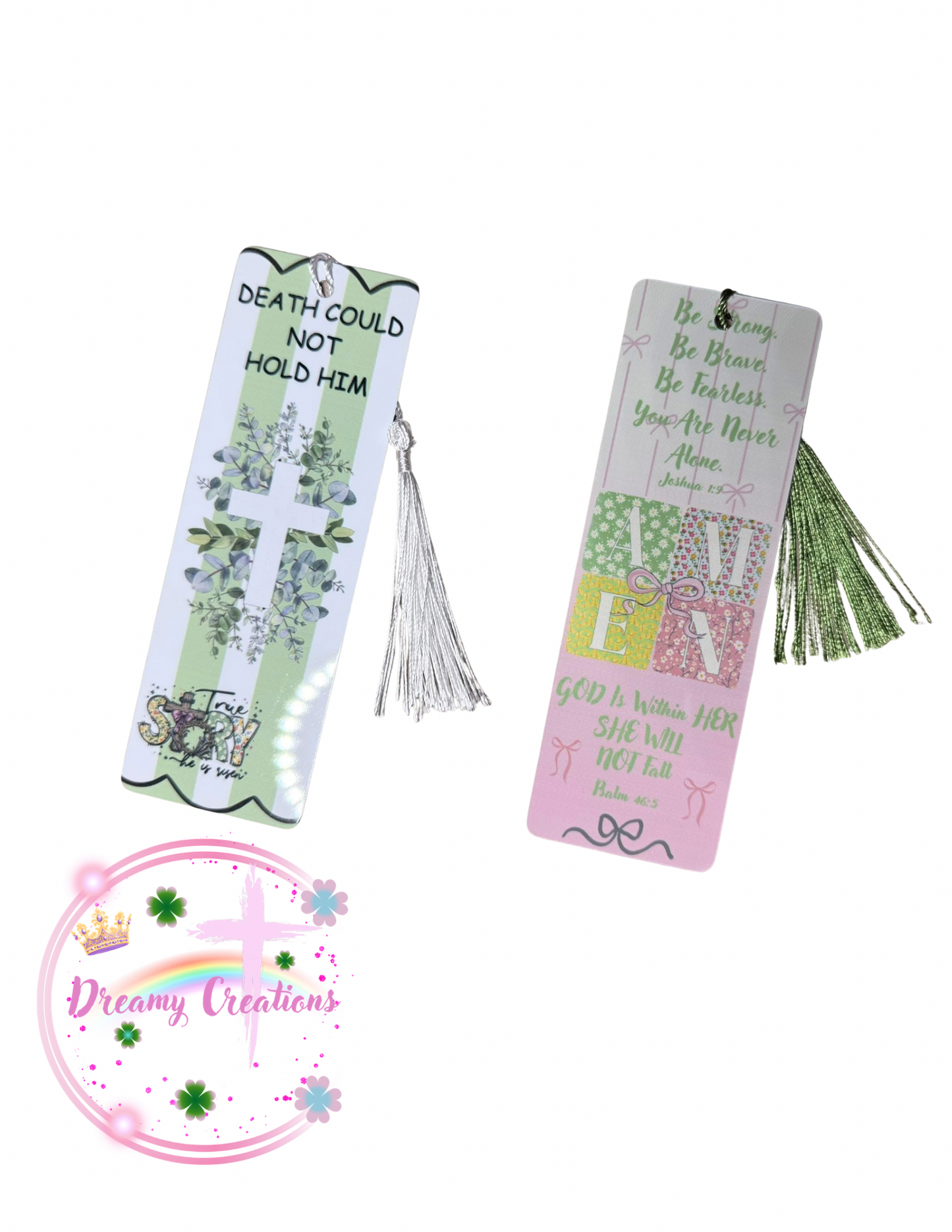 Sublimated book mark